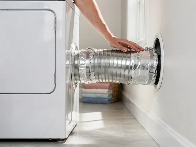Professional dryer vent hose installation by East Hemet Dryer Vent Cleaning in East Hemet