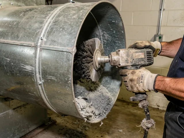 Industrial-grade dryer vent cleaning by East Hemet Dryer Vent Cleaning in East Hemet