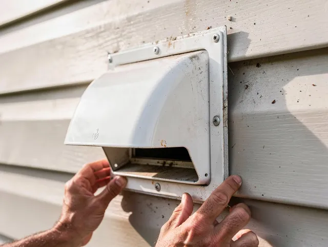 East Hemet Dryer Vent Cleaning technician delivering thorough residential dryer vent cleaning service in East Hemet